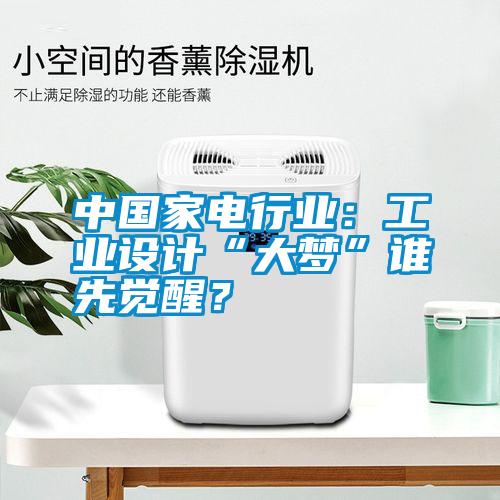 中國家電行業(yè)：工業(yè)設計“大夢”誰先覺醒？