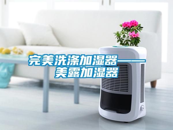 完美洗滌加濕器——美露加濕器