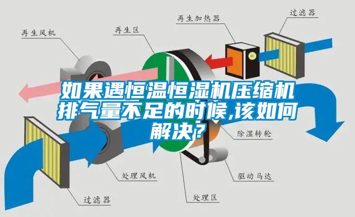 如果遇恒溫恒濕機壓縮機排氣量不足的時候,該如何解決？