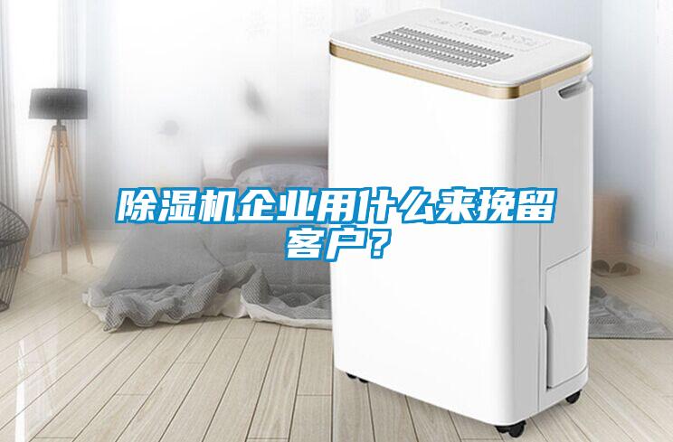 除濕機(jī)企業(yè)用什么來挽留客戶？