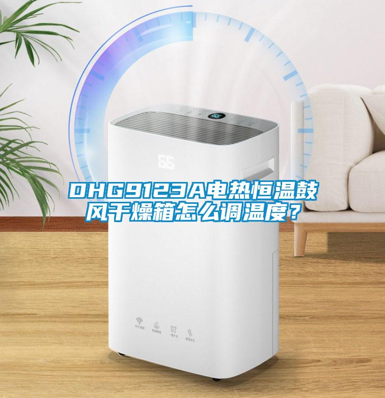 DHG9123A電熱恒溫鼓風(fēng)干燥箱怎么調(diào)溫度？