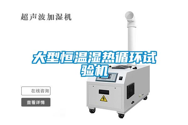 大型恒溫濕熱循環(huán)試驗機