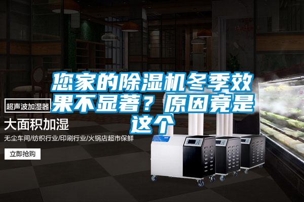 您家的除濕機冬季效果不顯著？原因竟是這個