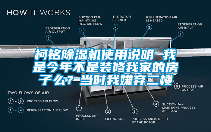 柯銘除濕機(jī)使用說明 我是今年不是裝修我家的房子么？當(dāng)時我嫌棄二樓