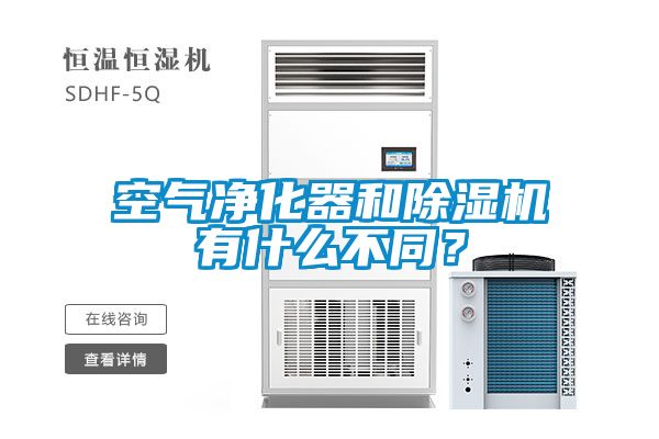 空氣凈化器和除濕機(jī)有什么不同？