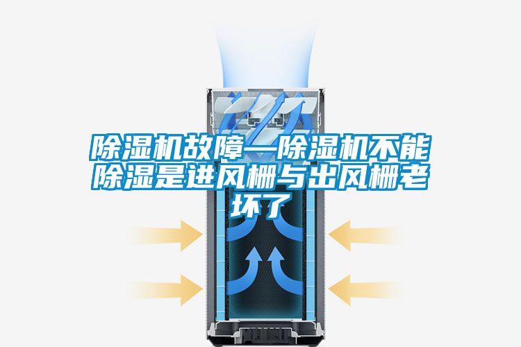 除濕機故障—除濕機不能除濕是進風柵與出風柵老壞了