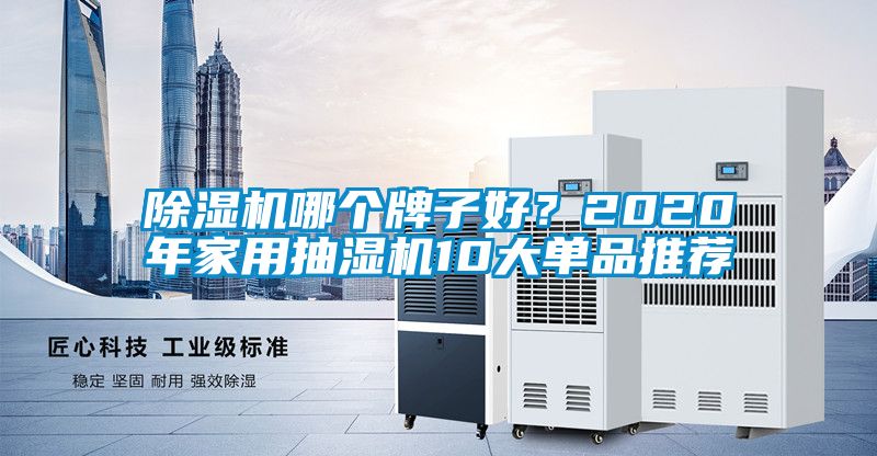 除濕機哪個牌子好？2020年家用抽濕機10大單品推薦