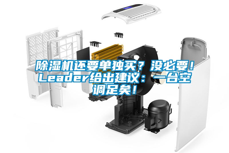 除濕機還要單獨買？沒必要！Leader給出建議：一臺空調足矣！